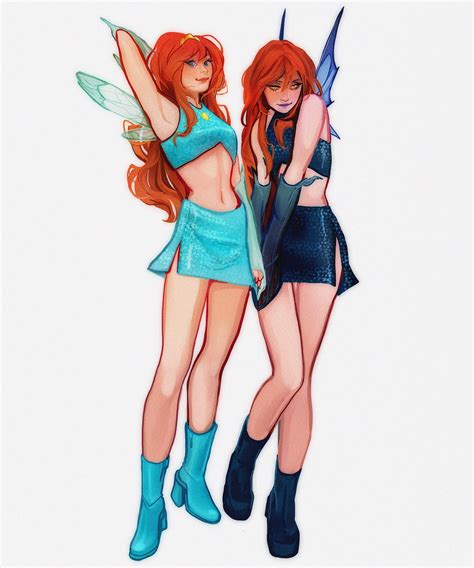 Bloom Winx Club Drawn By Cyarin Danbooru