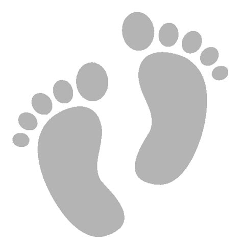 Baby Footprint Clipart Vector 10 Free Cliparts Download Images On