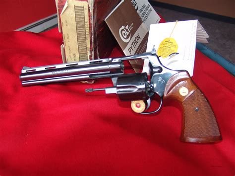 1980 Colt Python 8 Royal Blue For Sale