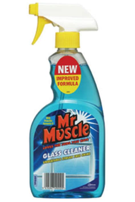 Mr muscle window & glass cleaner, advanced power cleaning spray for streak fr. Mr Muscle Cleaner Glass Window Trigger Blue Bottle 500ml ...