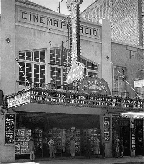 El Cinema Palacio que estuvo en la calle de de Mayo entre Bolívar y Motolinía anuncia las