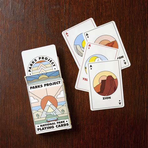 59 parks national parks playing cards. National Park Playing Cards | Playing cards art, Game card ...