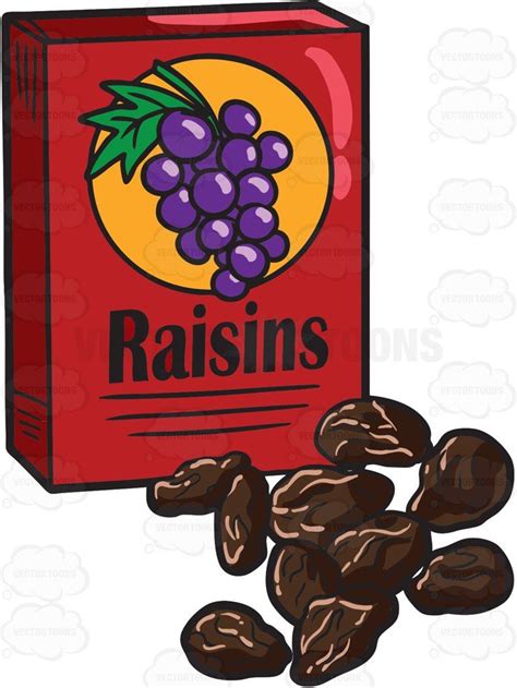 A Box Of Raisins Cute Easy Drawings Cartoon Clip Art Cheese Cartoon
