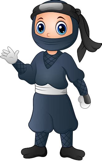 Cartoon Cute Animated Ninja Derizoudarmenie