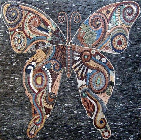 Mosaic Patterns Abstract Butterfly Birds And Butterflies Mozaico