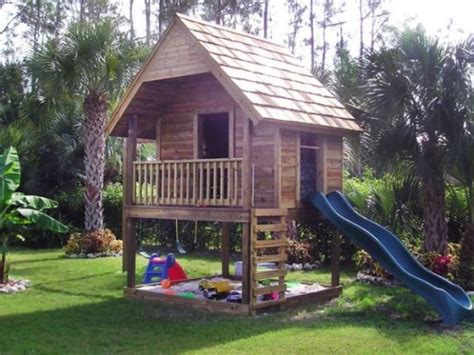 37 Awesome Outdoor Kids Playhouses That Youll Want To Live Yourself