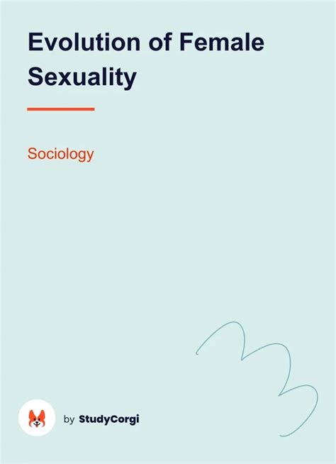 Evolution Of Female Sexuality Free Essay Example