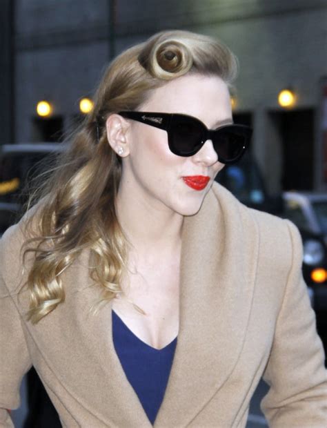 January 2014 Scarlett Johanssons Best Hair And Makeup Looks