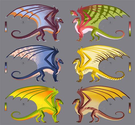 Pay To Use Rainwing Base Wings Of Fire By Ignitetheblaize On Deviantart