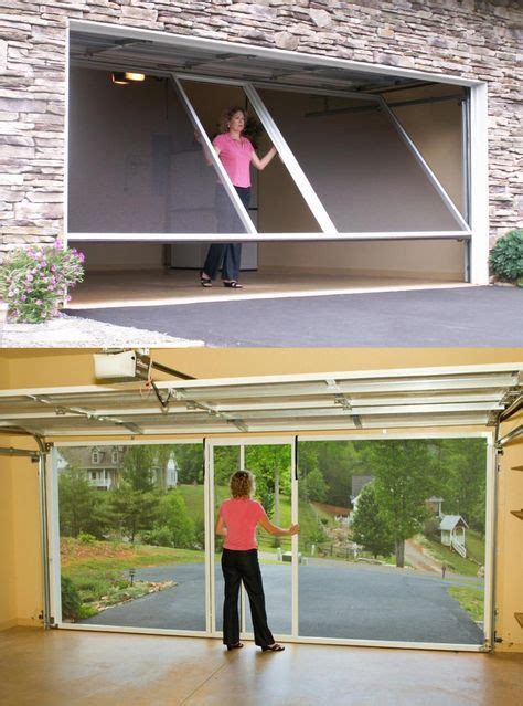 You can create a party venue to save your carpets from stains; Retractable garage door screen. http://www ...