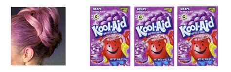 Dye your hair for only $1.00 worth of kool aid packets! How to dip dye hair with Kool Aid