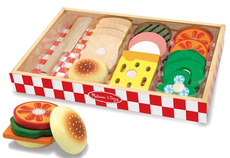 Buy Melissa And Doug Wooden Sandwich Making Set At Mighty Ape Nz