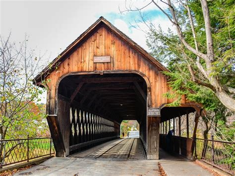 Get Out And About On A Vermont Covered Bridges Driving Tour