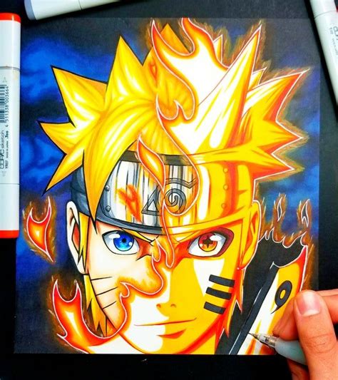 Pin By Isaac Fierro On Hdjsnsmdslslsmks Naruto Painting Naruto