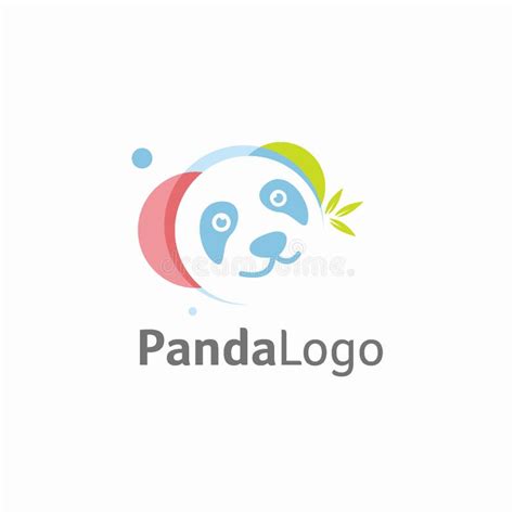 Panda Logo Design Concept Animal Logo Template Stock Vector