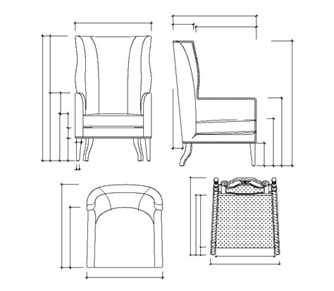 Autocad Block Of Chairs Specified In This File Download This 2d