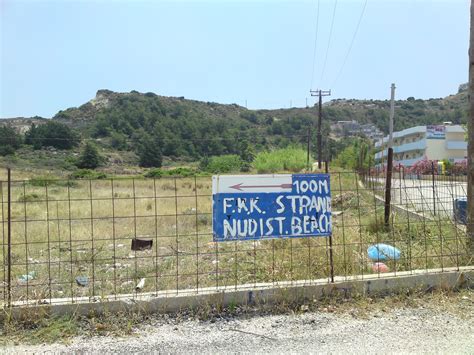 To Nudist Beach Photo From Faliraki Nudist Beach In Rhodes Greece Com