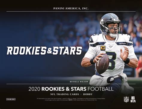 Plus, free shipping on orders over $199! 2020 Panini Rookies & Stars NFL Football Cards - Go GTS