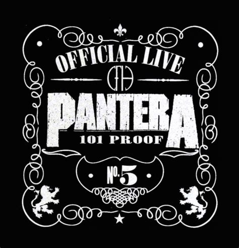 Pantera Official Live 101 Proof Pantera Band Band Wallpapers Pantera