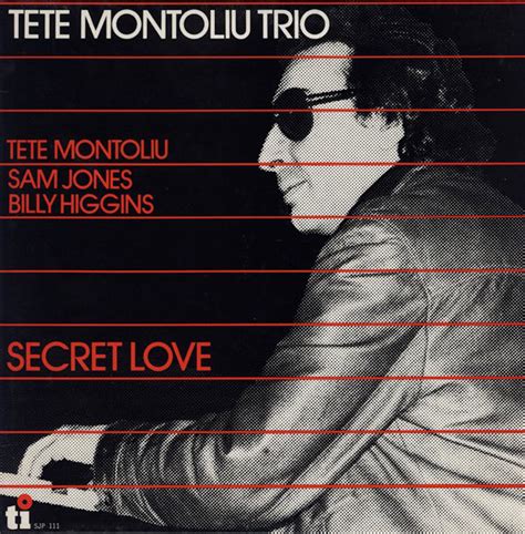 Tete Montoliu Trio Secret Love Releases Discogs
