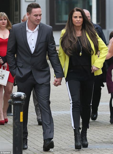 Pregnant Katie Price And New Husband Keiran Hayler Attend Her