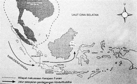 Peta Jalur Penyebaran Hindu Buddha Di Indonesia
