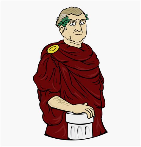 Transparent Julius Caesar Clipart Cartoon Hd Png Download Kindpng