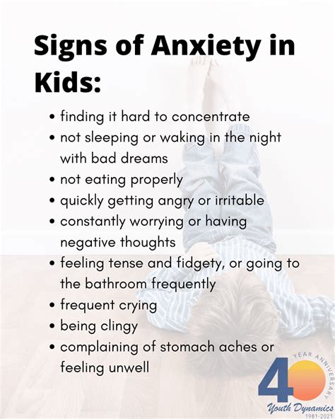 4 Tips To Help Kids With Anxiety Youth Dynamics Mental Health Care