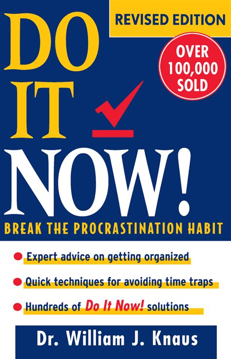 Do It Now By William J Knaus And John W Edgerly Book Read Online