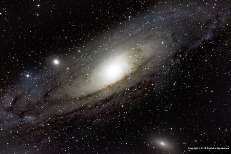 Andromeda Galaxy M31 Ngc 224 With Its Satellite Dwarf Galaxies M32