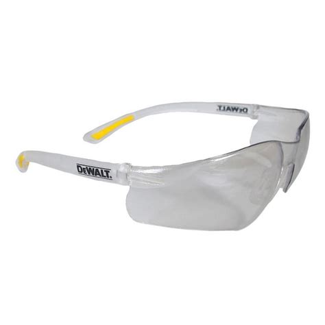 Dewalt Clear Plastic Contractor Pro Safety Glasses In The Eye Protection Department At