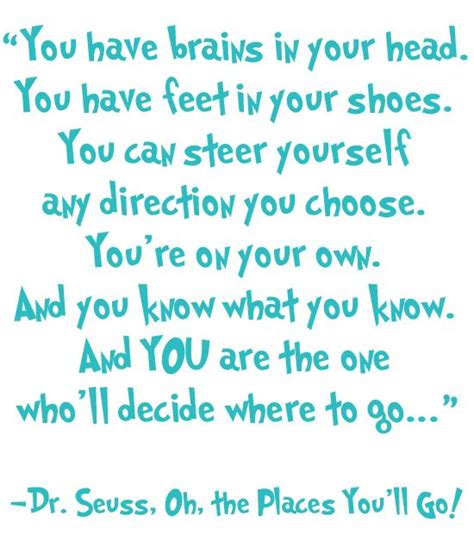 Graduation Quotes Dr Seuss Oh The Places Youll Go