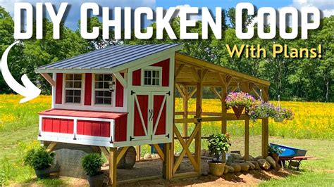 Ultimate Backyard Chicken Coop Build How To Diy Youtube