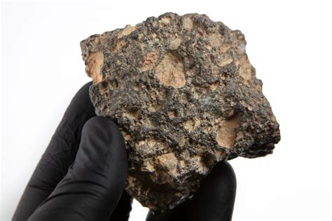 Lunar Meteorite End Cut Nwa 11303 Aerolite Meteorites