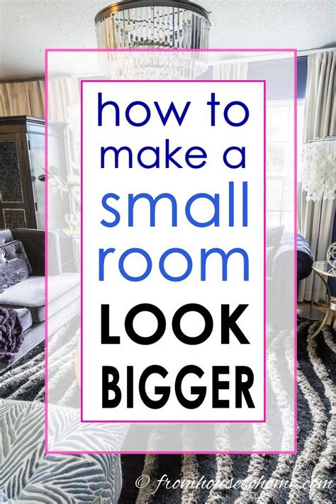 How To Make A Small Room Look Bigger 11 Small Space Decorating Ideas