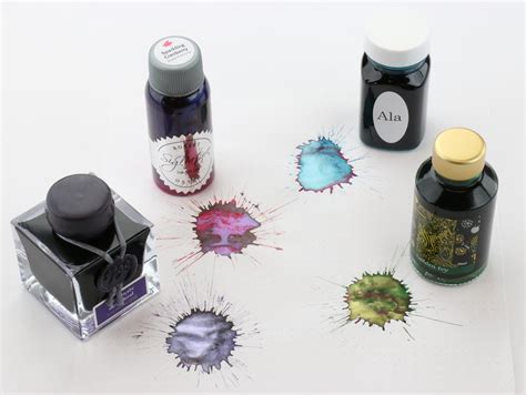 Pen Chalets Top Shimmer Inks Shimmering Fountain Pen Ink