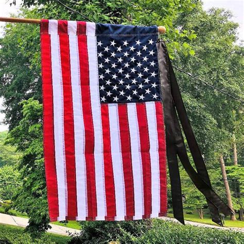 Mourning Flag Streamer Anley Flags