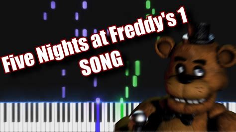 Five Nights At Freddy S 1 Song The Living Tombstone Piano Tutorial