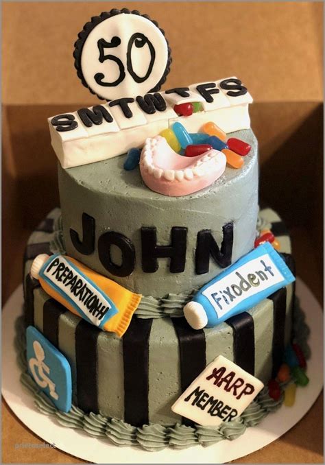 Most parents are careful to fill their little one's tummies i'm making this cake again for my son's second birthday. 25+ Brilliant Photo of Funny 50Th Birthday Cakes | Funny ...