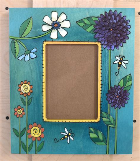 Picture Frame Hand Painted Frames Painted Picture Frames Hand