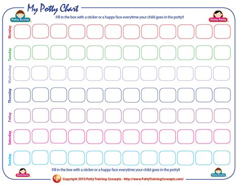 Thankfully, the utilization of activity advisor publications, which can be extremely expensive, is definitely replaced by free printable potty charts. Single Mummy; One In A Million: Free Potty Training Reward Charts
