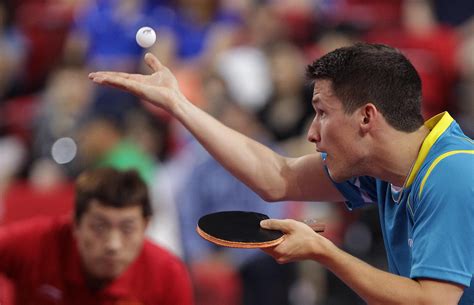 Table tennis, ball game similar in principle to lawn tennis and played using a lightweight hollow ball and paddles on a flat table divided into two equal courts by a net. The Laws of Table Tennis - The Service and the Return