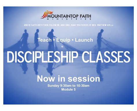 Discipleship Classes Mountaintop Faith Ministries Las Vegas Nv