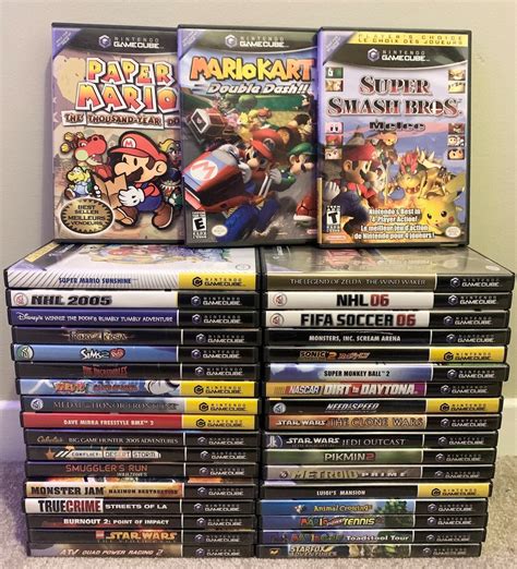 Nintendo Gamecube Games Cib All Tested And Working Pick And Choose Etsy