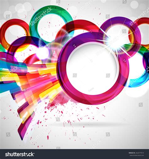 Abstract Background With Vector Design Elements 262077914 Shutterstock