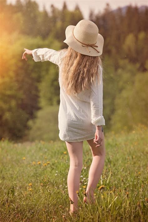 Free Images Nature Person Plant Girl Sunset Meadow Sunlight