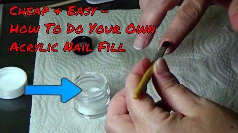 The general price at an average reputed. Cheap & Easy How To Do Your Own Acrylic Nail Fill | Acrylic nails at home, Diy acrylic nails ...