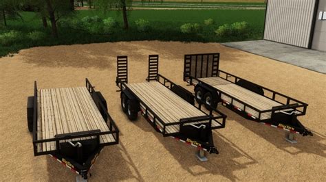 Fs19 Big Tex 14pi Trailer V10 Farming Simulator 19 Modsclub