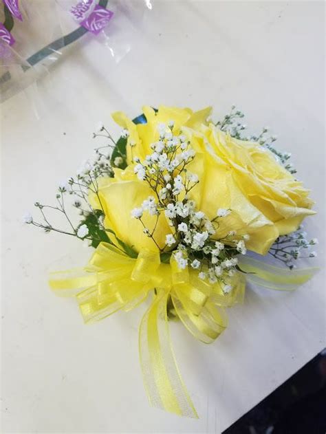 Yellow Rose Pin On Corsage Mothersday Davisfloralco Corsage Prom