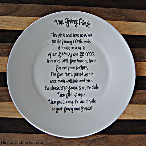 Giving Plate DIY | DiscountQueens.com | Giving plate, Giving plate diy ...
